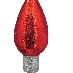 Discount 🔔 Red, White & Green Glittered 3 Bulb Spray by Ashland® 😍 -Ashland Shop 10673675 4