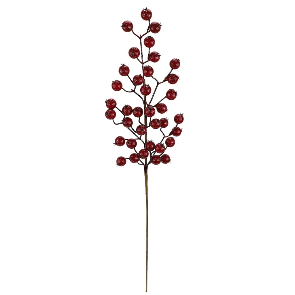 Flash Sale ❤️ Iced Red Rose Berry Stem by Ashland® 🎉 3 Flash Sale ❤️ Iced Red Rose Berry Stem by Ashland® 🎉