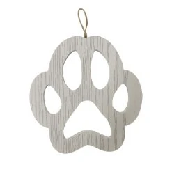 New ✔️ 5" White Paw Ornament by Michaels ✔️