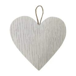 Buy ✨ 5" White Heart Ornament by Michaels 🌟