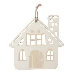 Deals ⌛ 5" DIY Unfinished Wood House Ornament by Michaels 🤩