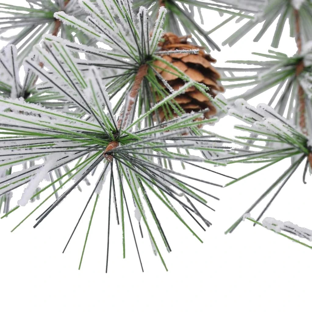 Buy π Snow Flocked Pine Spray with Pinecones by Ashland® π 4 Buy π Snow Flocked Pine Spray with Pinecones by Ashland® π - Image 2