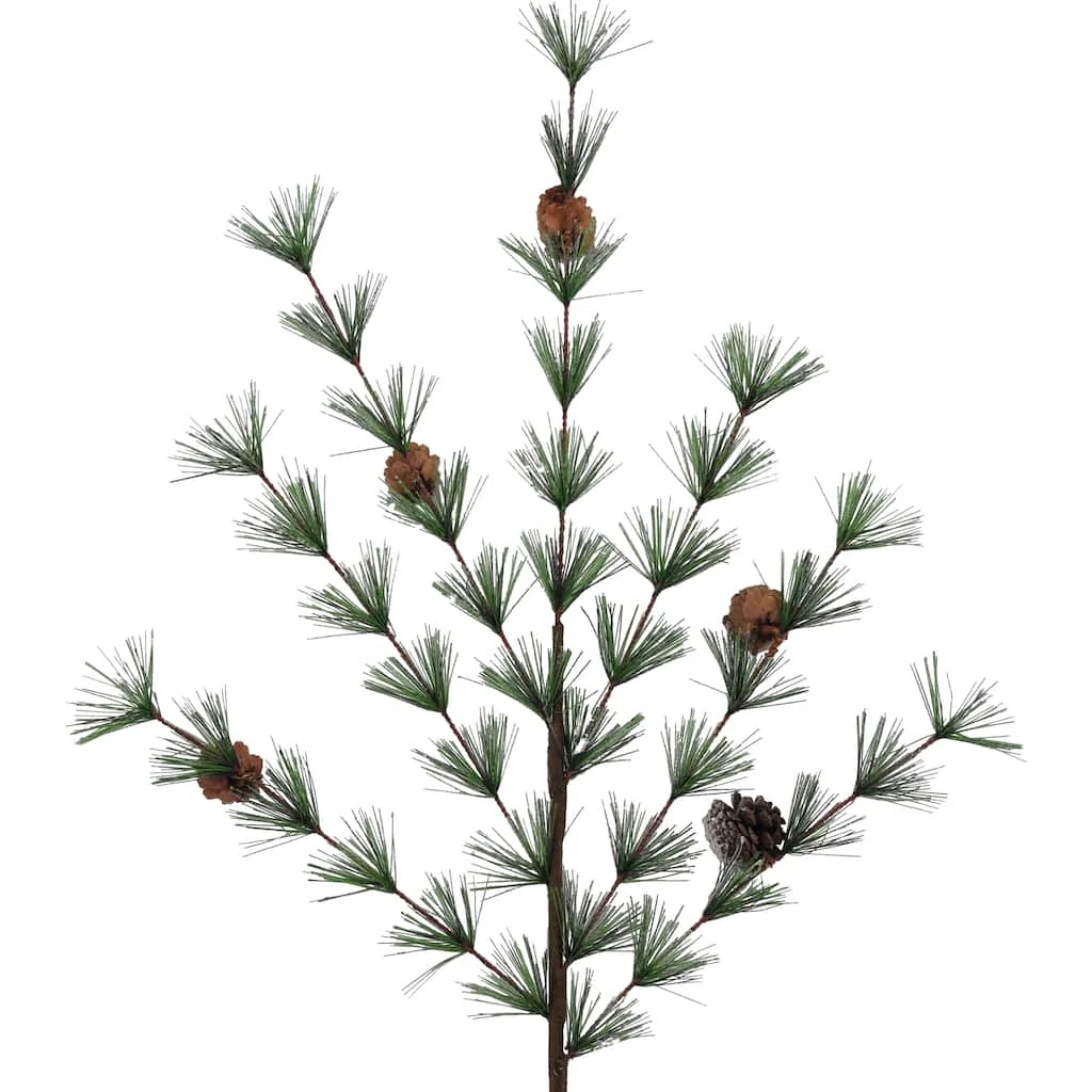 Buy π Snow Flocked Pine Spray with Pinecones by Ashland® π 6 Buy π Snow Flocked Pine Spray with Pinecones by Ashland® π - Image 4