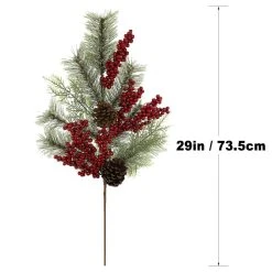 Outlet ❤️ Berry & Pinecone Cashmere Pine Stem by Ashland® 💯 -Ashland Shop 10674548 3