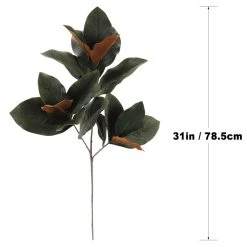Deals ⭐ Dark Green Magnolia Leaves Stem by Ashland® ✔️ -Ashland Shop 10674564 4