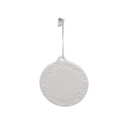 Cheap 🥰 3.5" Ceramic Wreath D.I.Y. Ornament by Michaels ❤️