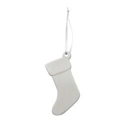 Top 10 🥰 4" Ceramic 🌟 Christmas Stocking D.I.Y. Ornament by Michaels ⭐