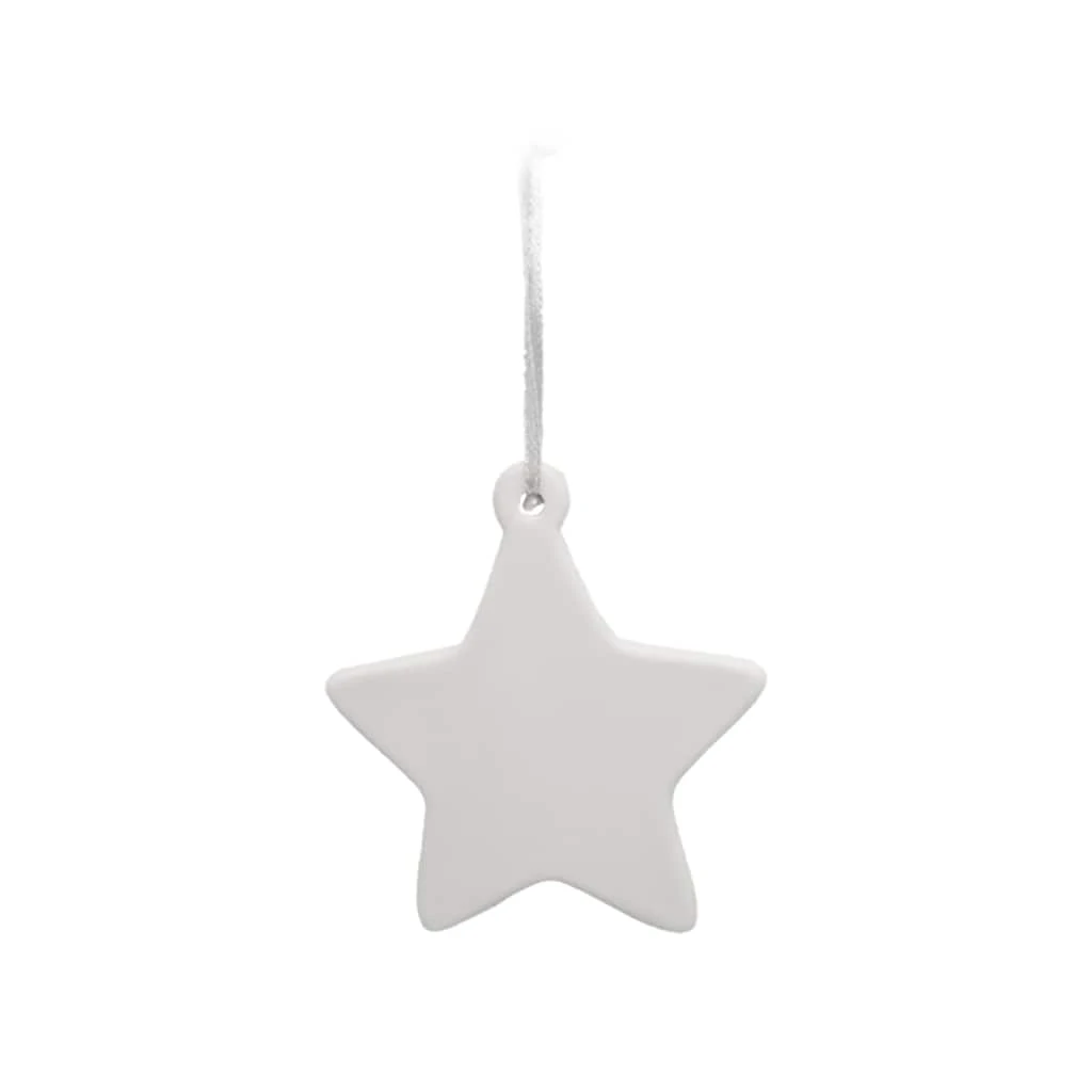 Wholesale π 4" Unfinished Ceramic Star Ornament by Michaels β€οΈ 3 Wholesale π 4" Unfinished Ceramic Star Ornament by Michaels β€οΈ