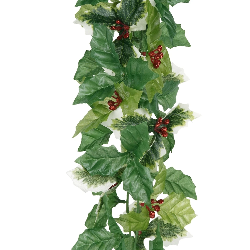 New ❤️ 6ft. Holly Berry Chain Garland by Ashland® ✔️ 3 New ❤️ 6ft. Holly Berry Chain Garland by Ashland® ✔️