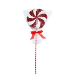 Hot Sale 🌟 Red & White Swirl Lollipop Stem by Ashland® 🧨 -Ashland Shop 10674726 3