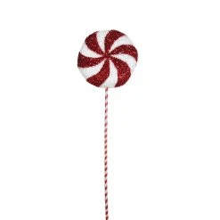 Hot Sale 🌟 Red & White Swirl Lollipop Stem by Ashland® 🧨 -Ashland Shop 10674726 4