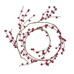 Promo ⌛ 5ft. Red Berry Coiled Garland by Ashland® 🌟