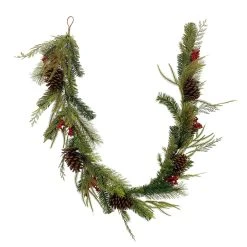 Wholesale ✔️ 6ft. Mixed Pine & Red Berry Garland by Ashland® 🥰 5 Wholesale ✔️ 6ft. Mixed Pine & Red Berry Garland by Ashland® 🥰 -Ashland Shop 10674831 2