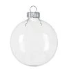 Budget ✔️ Christmas 4ct. 3" Clear Glass Disc Ornaments by Michaels 😀 -Ashland Shop 10674918 1