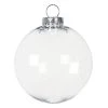 Cheapest 🎉 Christmas 4.5" Clear Plastic Disc Ornament by Michaels 🥰 -Ashland Shop 10674954 1