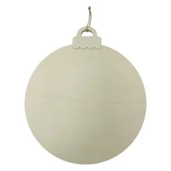 Best deal 👏 Christmas 18" Wood Round Ornament Wall Plaque by Michaels ✔️