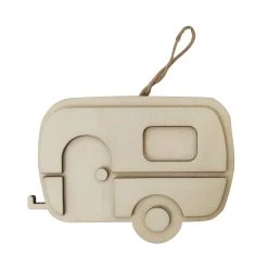 Deals 👏 5" Unfinished Wood Layered Camper Ornament by Michaels 🎁