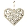 Best deal ✔️ 4.5" Unfinished Wood Heart Swirl Ornament by Michaels 😍 -Ashland Shop 10675013 1