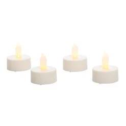 Best Sale 👍 12 Packs: 4 ct. (48 total) Ivory LED Twist Flame Tealight Candles by Ashland® ⭐ -Ashland Shop 10675024 4 1