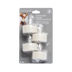 Flash Sale ⌛ Ivory LED Twist Flame Tealight Candles, 4ct. by Ashland® 🌟 -Ashland Shop 10675024 7