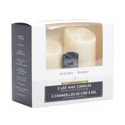 Best Pirce 🔔 6 Packs: 2 ct. (12 total) Sterno Home™ Cream LED Wax Pillar Candles by Ashland ❤️ -Ashland Shop 10675028 5 1