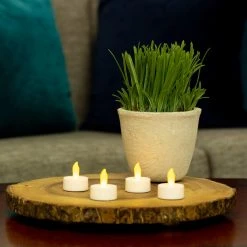 Wholesale 🔔 12 Packs: 4 ct. (48 total) White LED Twist Flame Tealight Candles by Ashland® 👏 -Ashland Shop 10675030 8 1