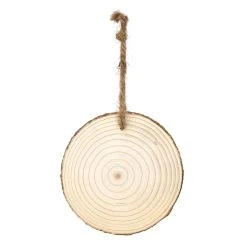 Deals 💯 4" Unfinished Pine Round Ornament by Michaels ❤️