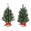 Wholesale 😀 Assorted 16" Artificial Christmas Tree with Burlap Base by Ashland® 🎉 -Ashland Shop 10675190 1