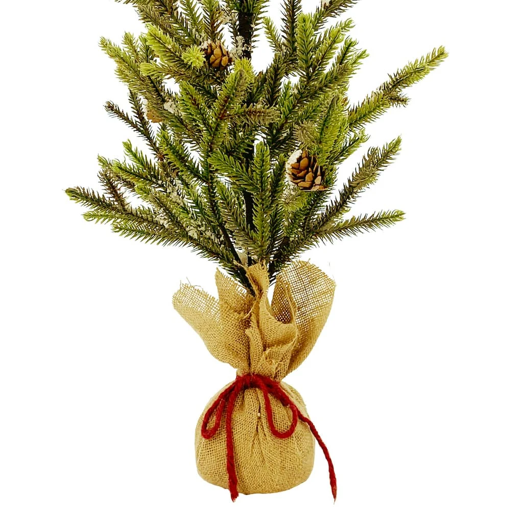 Brand new ⌛ 24" Pine Tree with Pinecones in Burlap Bag by Ashland® 🎁 4 Brand new ⌛ 24" Pine Tree with Pinecones in Burlap Bag by Ashland® 🎁 - Image 2