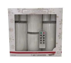Discount 🎁 Glittery White LED Candle Set by Ashland® 😀 -Ashland Shop 10675803 4