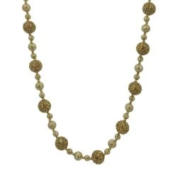 Outlet 🌟 6ft. Gold Glitter Ball Garland by Ashland® 🔥