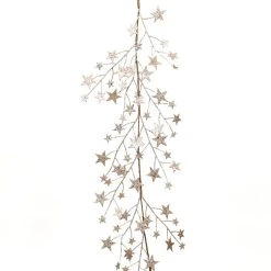 Best Pirce ✔️ 6ft. Metallic Glitter Star Garland by Ashland® 😍