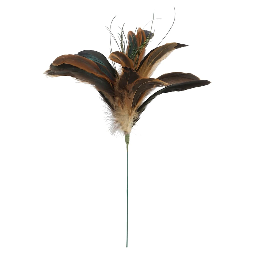 Wholesale ⌛ Natural Brown Peacock Feather Pick by Ashland® 🤩 3 Wholesale ⌛ Natural Brown Peacock Feather Pick by Ashland® 🤩