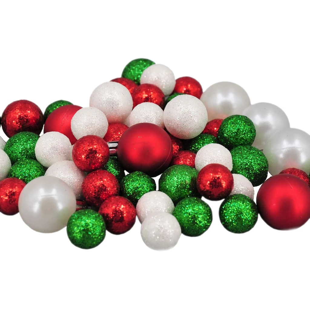 Best Sale 🎉 Glittery Green, White & Red Decorative Ball Filler by Ashland® 😉 3 Best Sale 🎉 Glittery Green, White & Red Decorative Ball Filler by Ashland® 😉