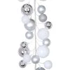 Budget ๐ 6ft. Silver & White Ball Ornament Garland by Ashland® ๐ 1 Budget ๐ 6ft. Silver & White Ball Ornament Garland by Ashland® ๐ -Ashland Shop 10676041 1
