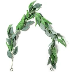 Hot Sale 🔥 12 Pack: 6ft. Willow Eucalyptus Garland by Ashland® 🔥 -Ashland Shop 10676302 21 1