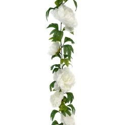 Buy 👍 6ft. Cream Peony Garland by Ashland® ✨
