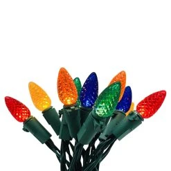 Brand new ⌛ 6ft. Small Multicolor LED Faceted Bulb ❄ Christmas Crafting Lights by Ashland® 🥰