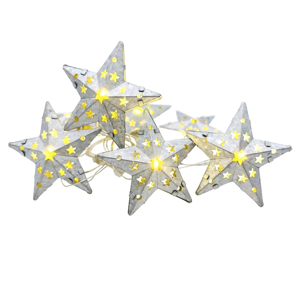 Discount ✔️ Assorted 10ct. Warm White Pierced Metal Star LED Crafting Lights by Ashland® ❤️ 5 Discount ✔️ Assorted 10ct. Warm White Pierced Metal Star LED Crafting Lights by Ashland® ❤️ - Image 3
