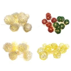 New 🎉 Assorted Warm White Wire Ornament LED Crafting Lights by Ashland® 👍