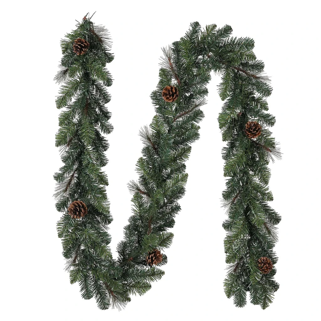 Best deal 🎉 9ft. Pre-Lit Mixed Pine & Pinecone Garland by Ashland® ⭐ 7 Best deal 🎉 9ft. Pre-Lit Mixed Pine & Pinecone Garland by Ashland® ⭐ - Image 5