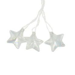 Deals 👏 8ct. Warm White Iridescent Star LED Crafting Lights by Ashland® 🎁 -Ashland Shop 10676895 2
