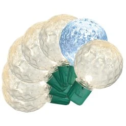 Wholesale 🌟 25ct. White Dual Color LED G40 Twinkle String Lights by Ashland® 🎁