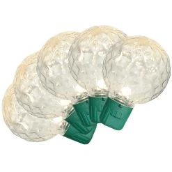 Cheap 🎁 35ct. Warm White LED Diamond Cut G40 String Lights by Ashland® 🔥