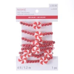 Hot Sale ⌛ Tiny Treasures Mini Peppermint Garland by Ashland® ⌛