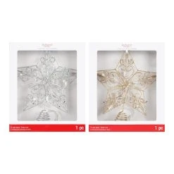 Cheap ✨ Assorted 12" Lighted Glitter Star Tree Topper by Ashland® 🧨