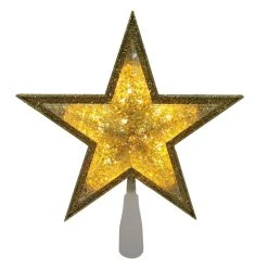 Buy 🛒 11" Gold LED Star Tree Topper by Ashland® 🎁 -Ashland Shop 10677079 2