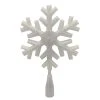 Outlet ❤️ 12" White Lighted Snowflake Tree Topper by Ashland® 🎁 -Ashland Shop 10677119 1