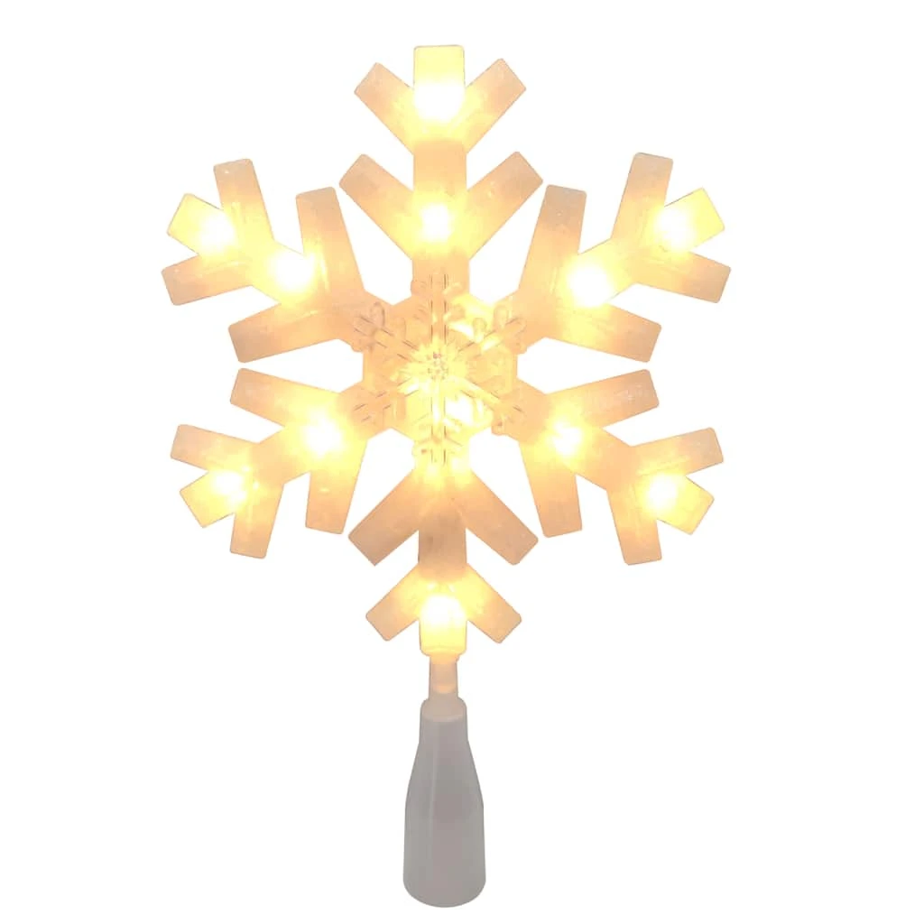 Outlet ❤️ 12" White Lighted Snowflake Tree Topper by Ashland® 🎁 6 Outlet ❤️ 12" White Lighted Snowflake Tree Topper by Ashland® 🎁 - Image 4