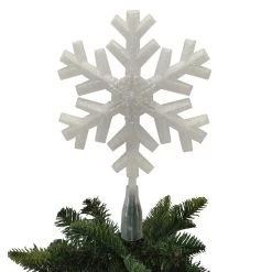 Outlet ❤️ 12" White Lighted Snowflake Tree Topper by Ashland® 🎁 8 Outlet ❤️ 12" White Lighted Snowflake Tree Topper by Ashland® 🎁 -Ashland Shop 10677119 3